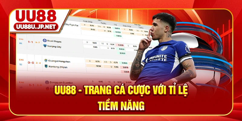 UU88 - Trang cá cược với tỉ lệ tiềm năng
