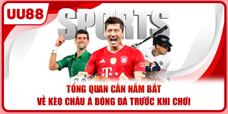 Tổng quan cần nắm bắt về kèo châu Á bóng đá trước khi chơi