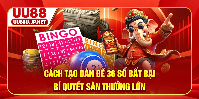 Cách Tạo Dàn Đề 36 Số Bất Bại - Bí Quyết Săn Thưởng Lớn
