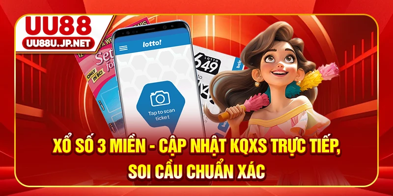 Xổ Số 3 Miền - Cập Nhật KQXS Trực Tiếp, Soi Cầu Chuẩn Xác